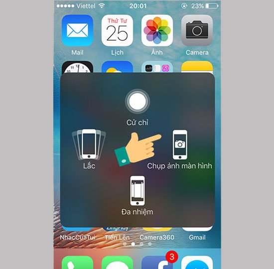 Cách xoay screen iPhone 6s Plus đơn giản